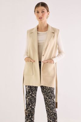 Imagen 2 del producto Tapado Sin Mangas Beige 15402125052106