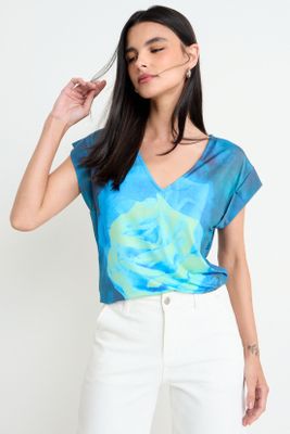 Polera Fantasia Azul Ash 14307225009217