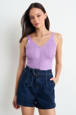 Imagen 2 del producto Polera Lisa Morado iO 18120225015211