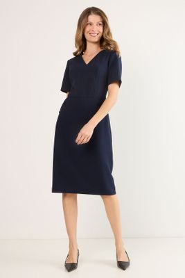 Vestido Largo Azul Ma Griffe 13002225050104