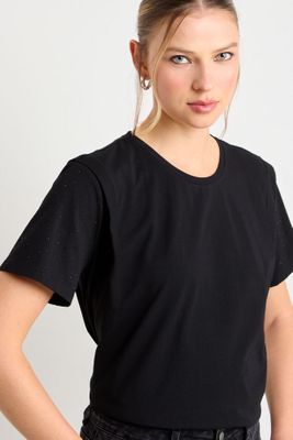 Imagen 2 del producto Polera Manga Corta Negro Ash 14304125012102