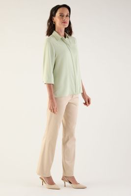 Imagen 2 del producto Blusa Lisa Verde 14002125052117