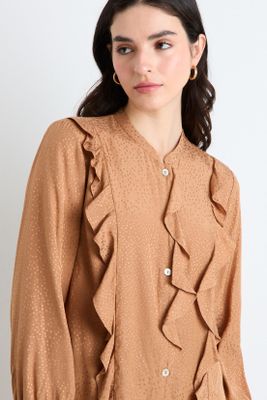 Imagen 2 del producto Blusas Manga Larga Café Ash 14007125073129