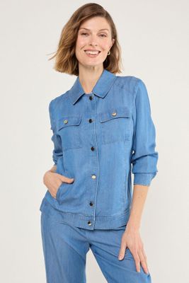 Chaqueta Azul Ma Griffe 17502225004104