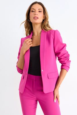 Imagen 1 del producto Blazer Liso De Tope Fucsia Ash 16007126005116