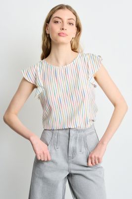 Blusas Manga Corta Crudo iO 14120225004105