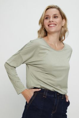 Polera Lisa Verde Ma Griffe 14202224050117