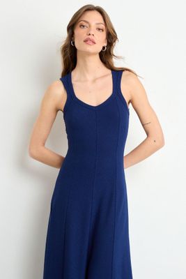 Imagen 2 del producto Vestido Liso Largo Azul iO 13420225003104