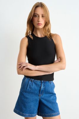 Imagen 2 del producto Polera Lisa Negro iO 14220126052102