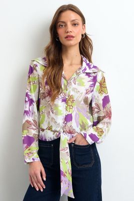 Imagen 2 del producto Blusas Manga Larga Morado iO 14120225050211