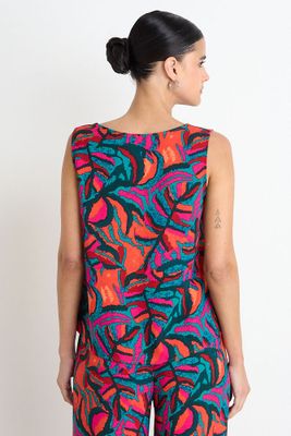 Imagen 2 del producto Blusa Fantasia Cuello En V Rojo Ash 14107225057103