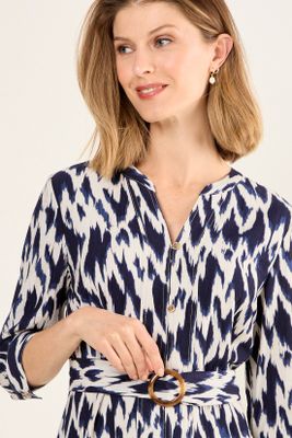 Imagen 2 del producto Vestido Estampado Crudo Ma Griffe 13102126050105