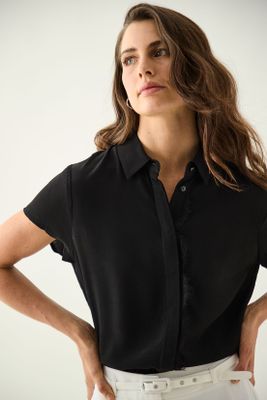 Imagen 2 del producto Blusa Lisa Negro Ash 14007125002102