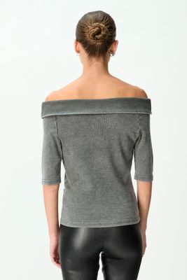 Imagen 2 del producto Polera Lisa Gris iO 14220125056113