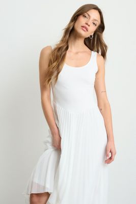 Imagen 2 del producto Vestido Liso Largo Crudo iO 13420225052105