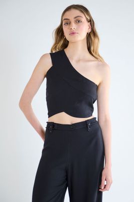 Imagen 2 del producto Blusa Lisa Negro iO 14020125007102