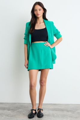 Falda Lisa Verde Oliva iO 12020225052107