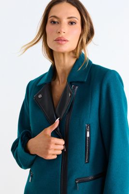 Imagen 2 del producto Chaqueton Liso Con Cierre Verde Ash 17007126002217