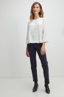 Imagen 2 del producto Blusa Cuello Redondo Crudo Ma Griffe 14002225053105