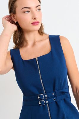 Imagen 2 del producto Vestido Tipo Jumper Sin Mangas Azul Ash 13007225050104