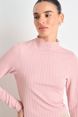 Imagen 2 del producto Polera Manga Larga Rosa iO 14220225058123