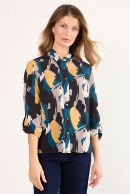 Blusas Manga Larga Negro Ma Griffe 14102225002102