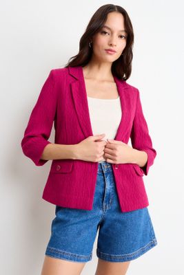 Blazer Liso Burdeos iO 16020126051112