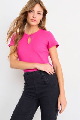 Polera Lisa Fucsia iO 14220126004116