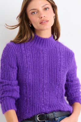 Imagen 2 del producto Sweater Liso Morado iO 18120126014121