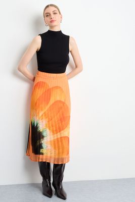 Falda Larga Naranjo iO 12420225001114