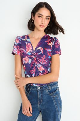 Polera Fantasia Morado Ash 14307126001121