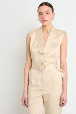 Imagen 2 del producto Enterito Liso Beige iO 13220225003106