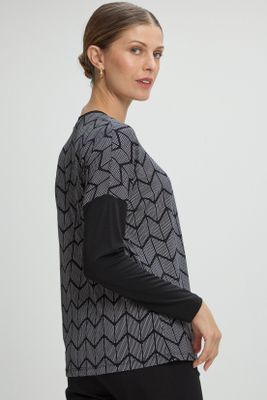 Imagen 2 del producto Polera Manga Larga Negro Ma Griffe 14302225051102