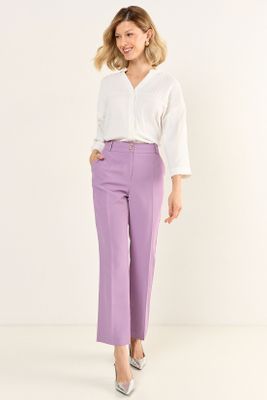 Pantalon Recto Formal Morado Ma Griffe 11002126001211