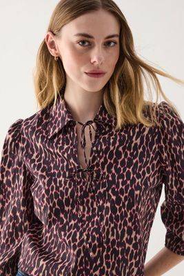 Imagen 2 del producto Blusa Fantasia Avellana 14107125053126