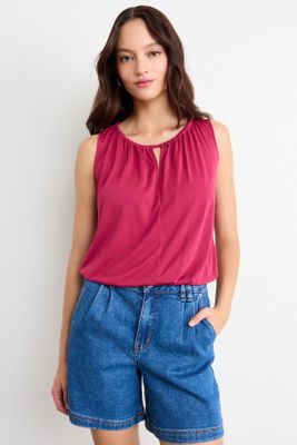 Polera Lisa Burdeos iO 14220126050112