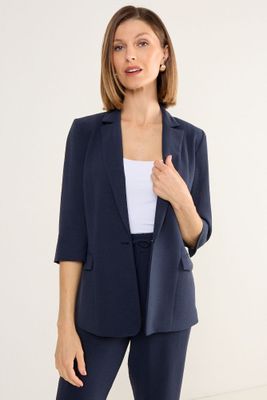 Blazer Ligero Azul Marino Ma Griffe 16002225066104