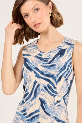 Imagen 2 del producto Vestido Largo Azul Ma Griffe 13102225009104