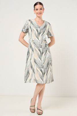 Vestido Estampado Avellana Ma Griffe 13102126051126