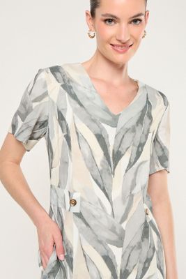 Imagen 2 del producto Vestido Estampado Avellana Ma Griffe 13102126051126