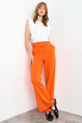 Pantalon Liso Naranjo iO 11020225023114