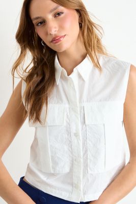 Imagen 2 del producto Blusa Lisa Crudo iO 14020126003105