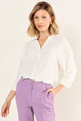 Imagen 1 del producto Blusa Cuello Mao Crudo Ma Griffe 14002126055105