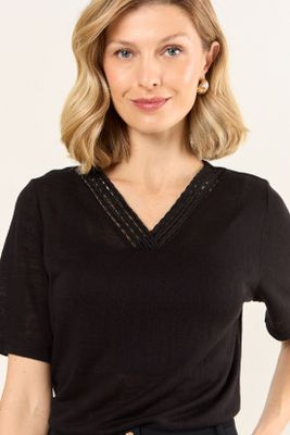 Imagen 2 del producto Polera Negro Ma Griffe 14202126004102