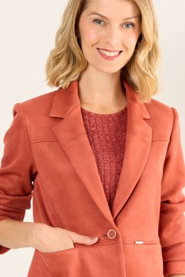 Imagen 2 del producto Blazer Antelina Terracota Ma Griffe 16002126052214