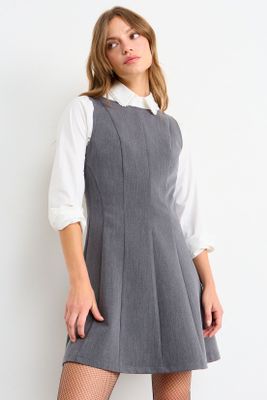 Imagen 1 del producto Vestido Liso Gris iO 13020126002163