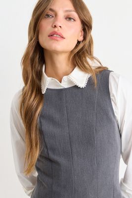 Imagen 2 del producto Vestido Liso Gris iO 13020126002163