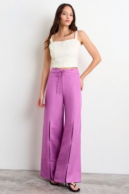 Pantalon Liso Fucsia iO 11020225060116