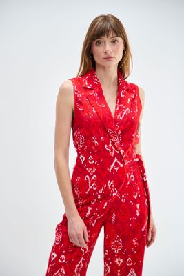 Imagen 2 del producto Enterito Estampado Rojo Ash 13307224053103