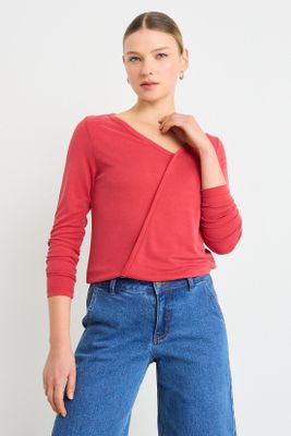 Polera Manga Larga Coral Ash 14207225051133